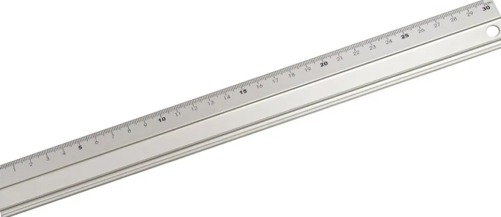 Linjal Staedtler, aluminium, 30cm