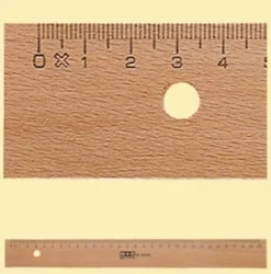 Linjal trä M+R 30 cm