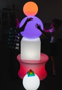 Ljusbox Svampen LED Ø 70cm