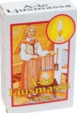 Ljusmassa + vekar, 1kg