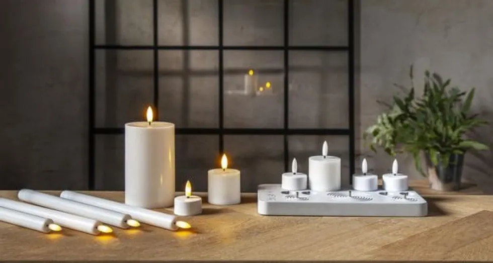 Ljus STAR T LED Flamme laddstation mix
