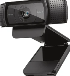 Logitech HD Pro Webcam C920S - Webbkamera - färg - 1920 x 1080