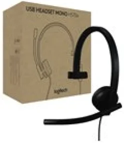 Logitech H570e - Headset - på örat - kabelansluten - USB-A