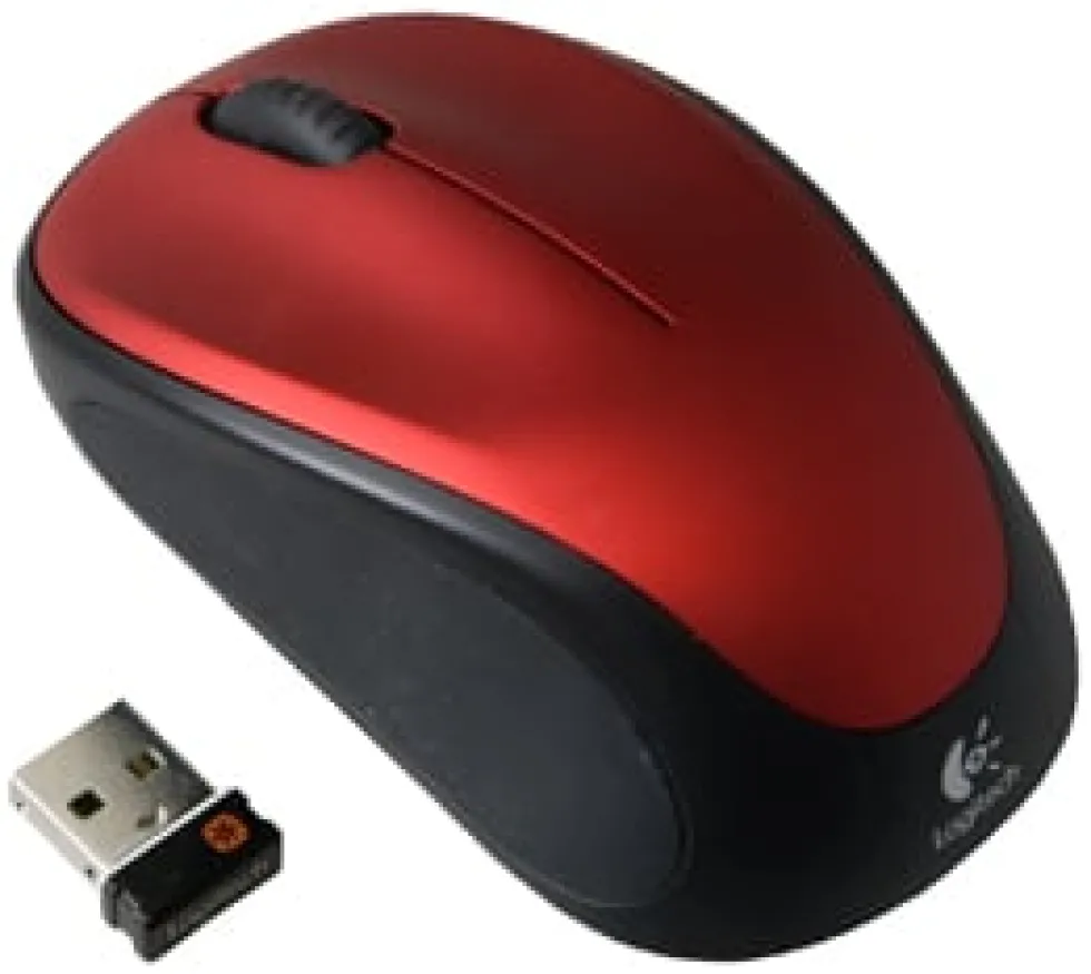 Logitech M235 - Mus - optisk - trådlös - 2.4 GHz - trådlös