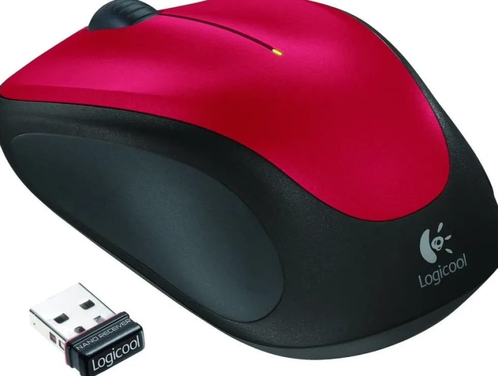 Logitech M235 - Mus - optisk - trådlös - 2.4 GHz - trådlös
