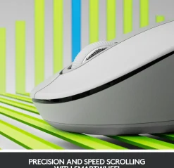 Logitech Signature M650 Wireless Mouse, Off-white