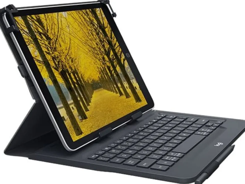 Logitech Universal Folio for 9-10 inch Tablets - Tangentbord och