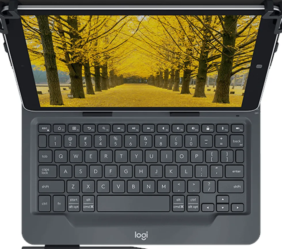 Logitech Universal Folio for 9-10 inch Tablets - Tangentbord och