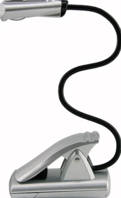 Läslampa led Wedo silver