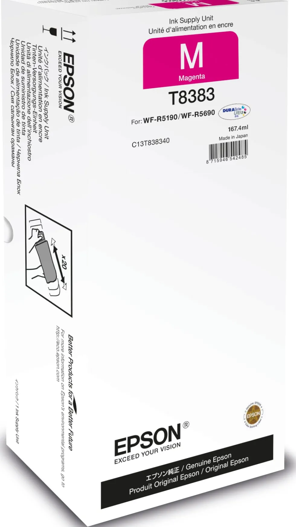 Magenta XL Ink Supply Unit