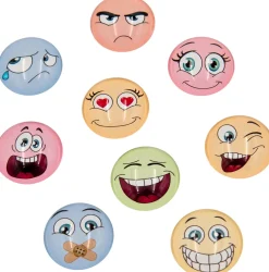 Magnet Emojis 35mm pastell