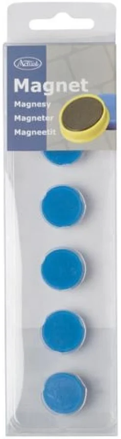 Magnetknappar ACTUAL 20mm blå 6/fp