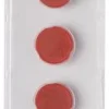 Magnetknappar ACTUAL 20mm röd 6/fp