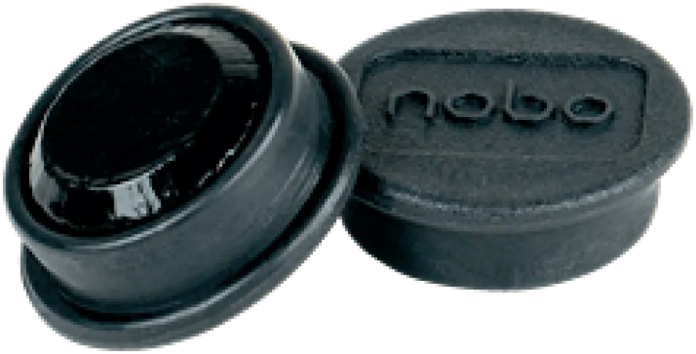 Magnet NOBO svart 24mm 10/fp