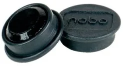 Magnet NOBO svart 24mm 10/fp