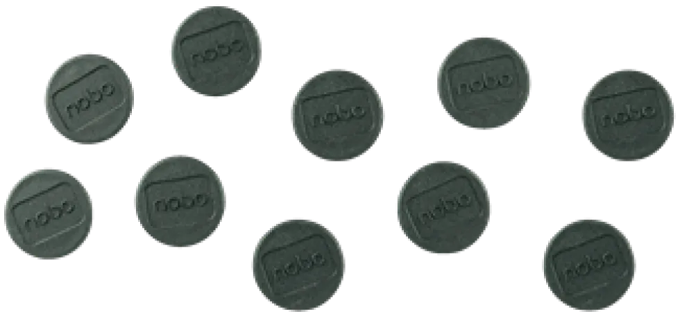 Magnet NOBO svart 24mm 10/fp