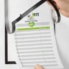 Magnetram självh DURAFRAME note A4 silv