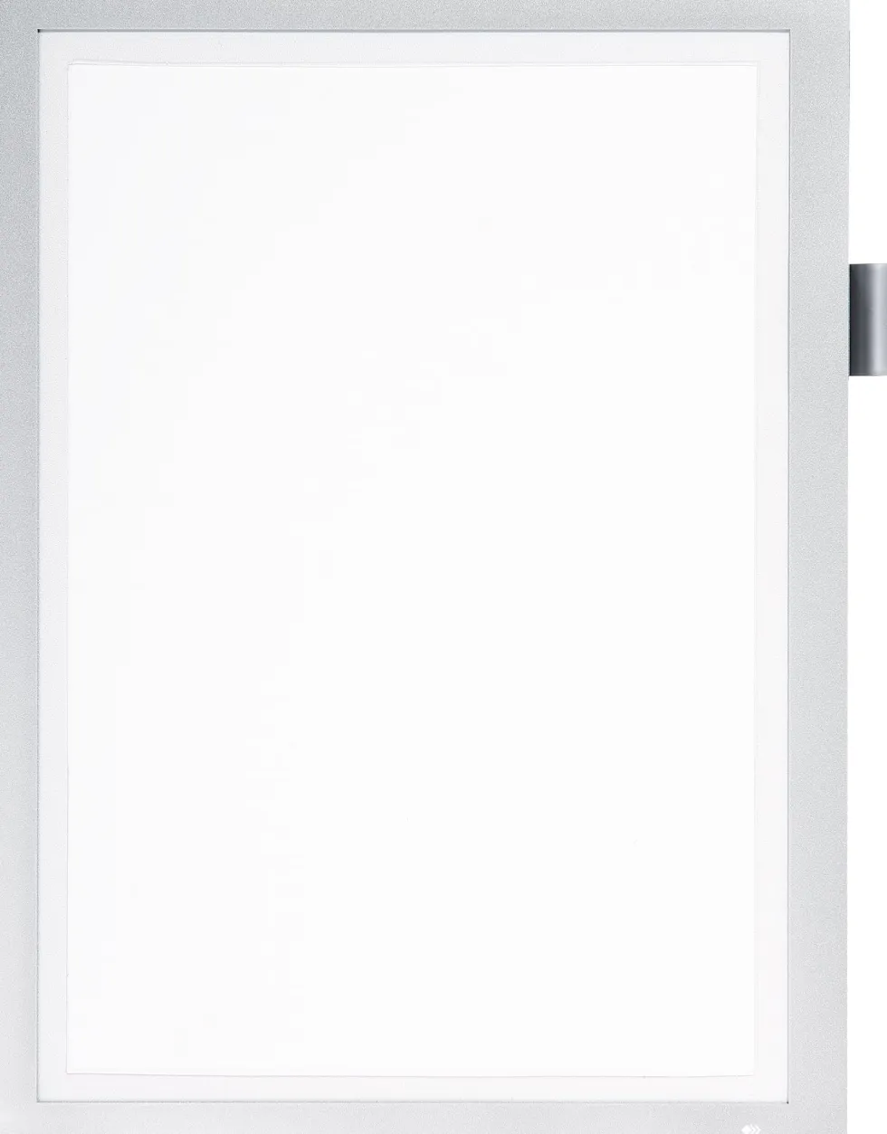 Magnetram självh DURAFRAME note A4 silv