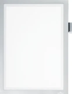 Magnetram självh DURAFRAME note A4 silv
