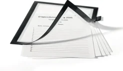 Magnetram självh DURAFRAME note A4 svart