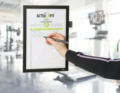 Magnetram självh DURAFRAME note A4 svart