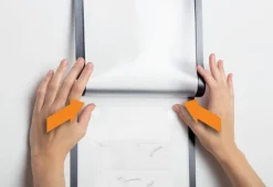 Magnetram självh. DURAFRAME tapet A4 sv