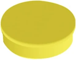 Magnet rund 30mm gul 10/fp