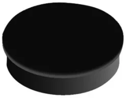Magnet rund 20mm svart 10/fp