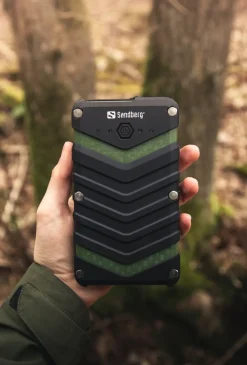 20.000 mAh Survivor PowerBank , Black