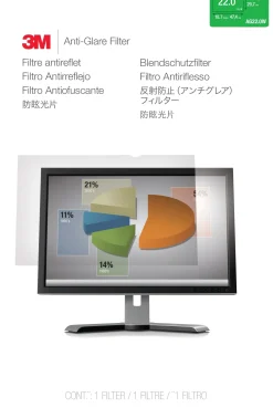 3M Anti-Glare filter 22'' monitor widescreen (16:10)