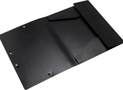 Mapp EXACOMPTA A4 PP rec 3-kl svart