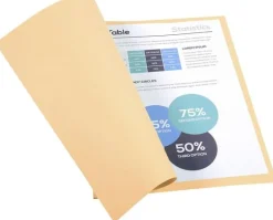 Mapp EXACOMPTA utan klaff A4 beige