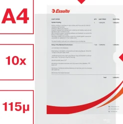Mapp 105my PP präglad A4 klar (10)