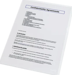 Mapp PP A4 105 my glasklar (100)