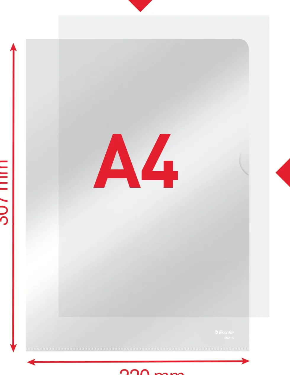 Mapp PP A4 105 my glasklar (100)