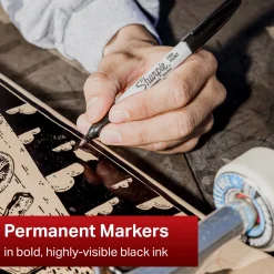 Marker Sharpie Fine (2) Black