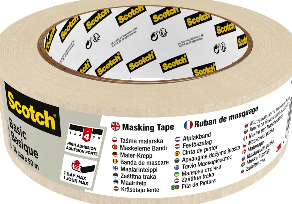 Maskeringstejp Scotch 50mx36mm