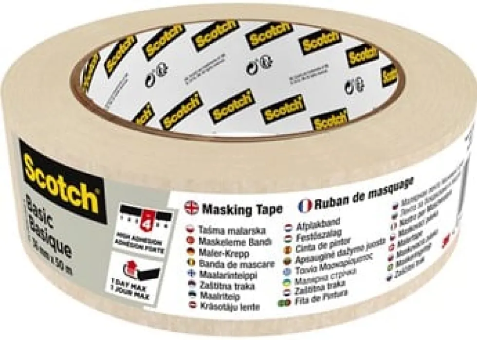 Maskeringstejp Scotch 50mx36mm