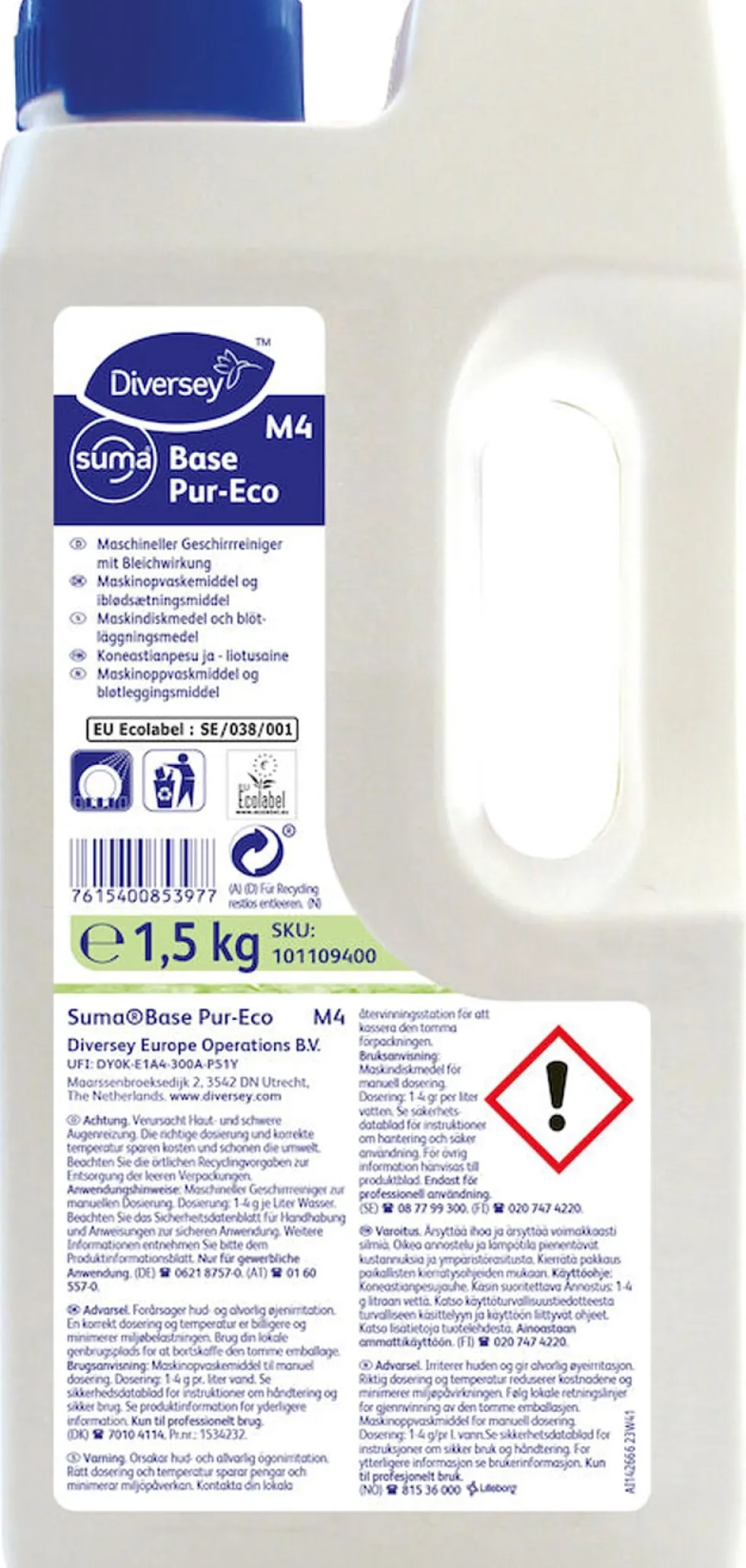 Maskindisk Base Pur-Eco M4