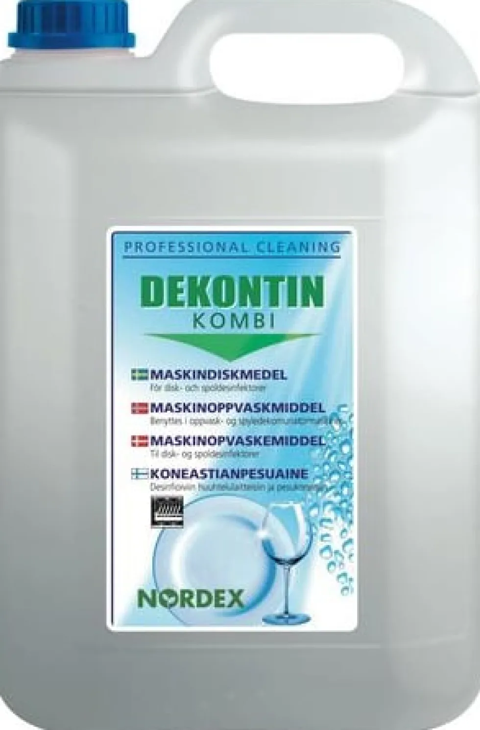 Maskindiskmedel Nordex Dekontin, för spoldesinfektor, 5L