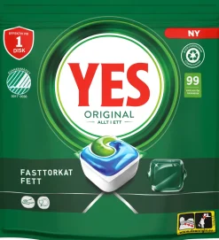Maskindisk YES Original tabletter 99/fp