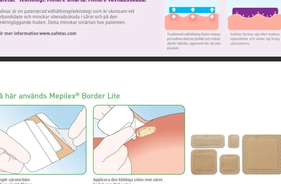 Mepilex Border Lite 7,5x7,5cm 5/FP