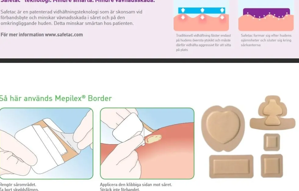 Mepilex Border 7,5x7,5cm 5/FP