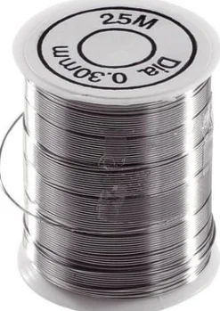 Metalltråd, 0,3mm x 25m