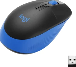 M190 Full-size wireless mouse, Blue