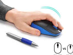 M190 Full-size wireless mouse, Blue