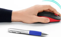 M190 Full-size wireless mouse, Red