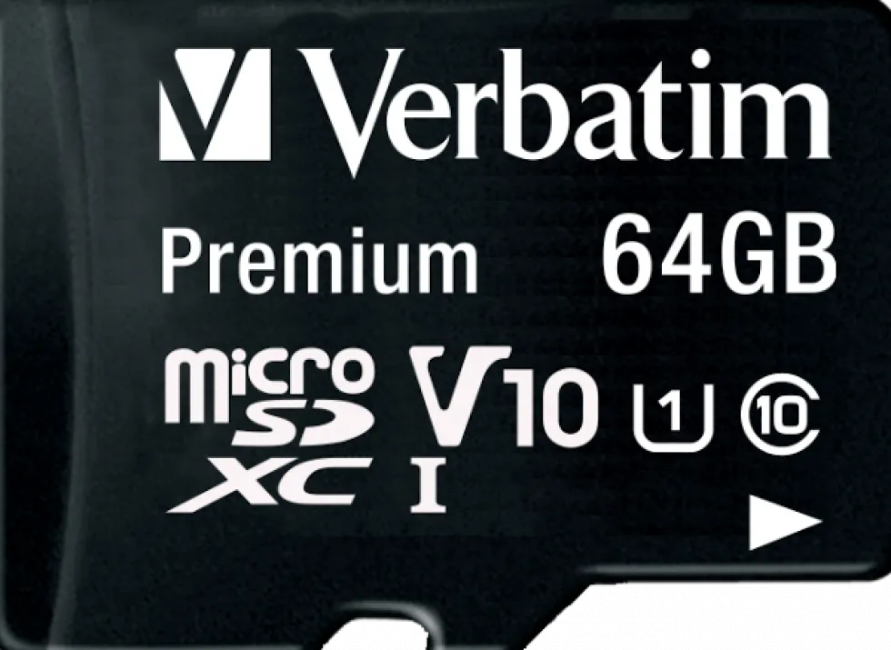 Micro SDXC Card 64GB Class 10 w/adaptor