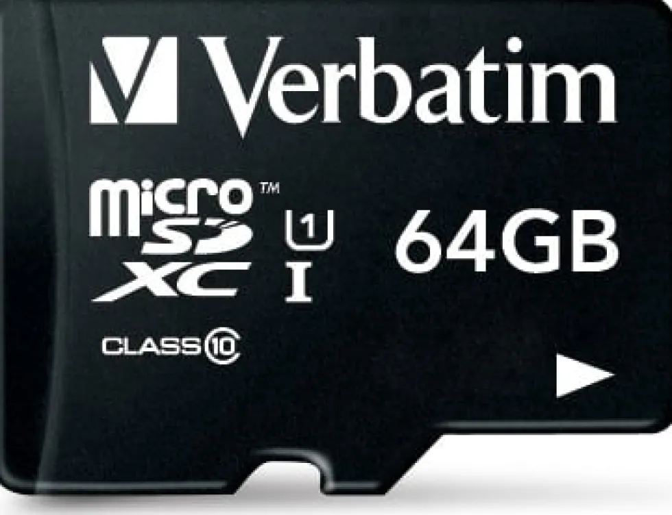 Micro SDXC Card 64GB Class 10 w/adaptor