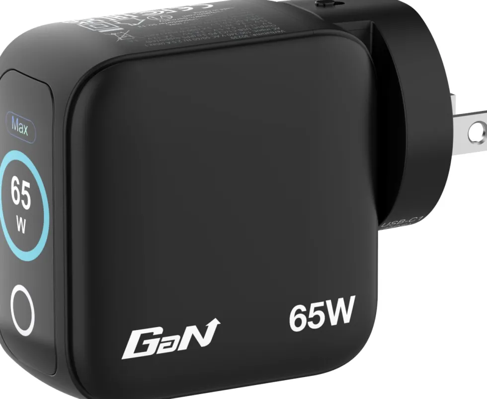 Mini GaN Charger 3-port 65W with Display